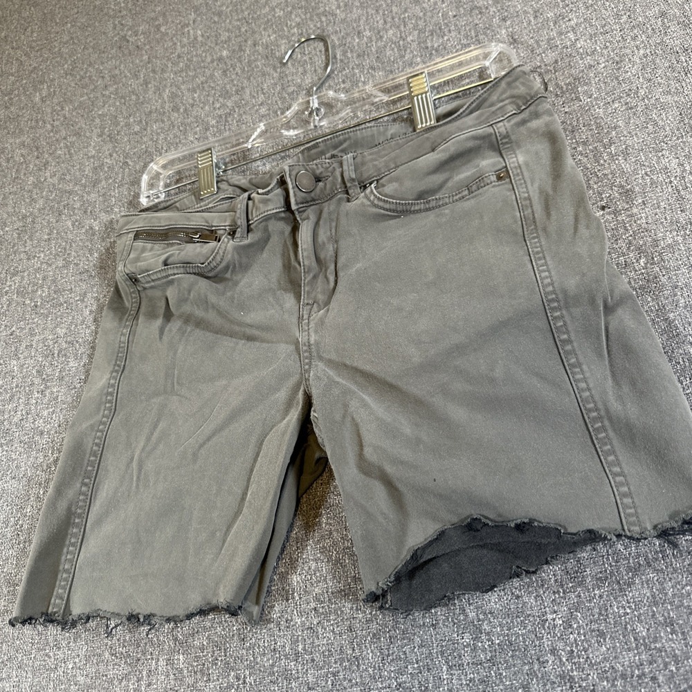 Calvin Klein Denim Shorts Mens 30 Gray Jorts Casual Streetwear Summer